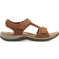 Sport|Explore24>Easy Spirit Saffy Flat Sandals Medium Brown