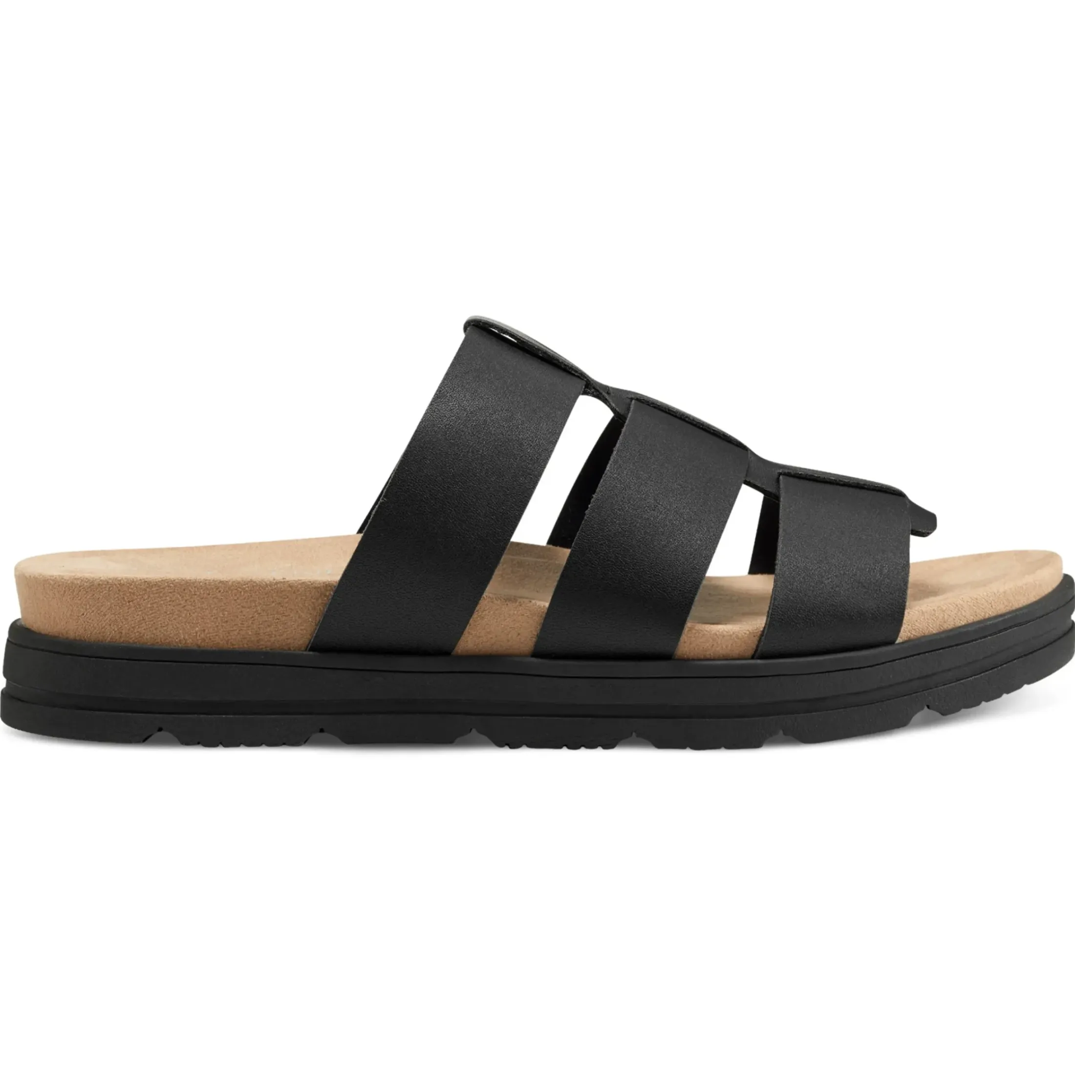 Casual|Slip Ons>Easy Spirit Salana Slip On Sandals Black