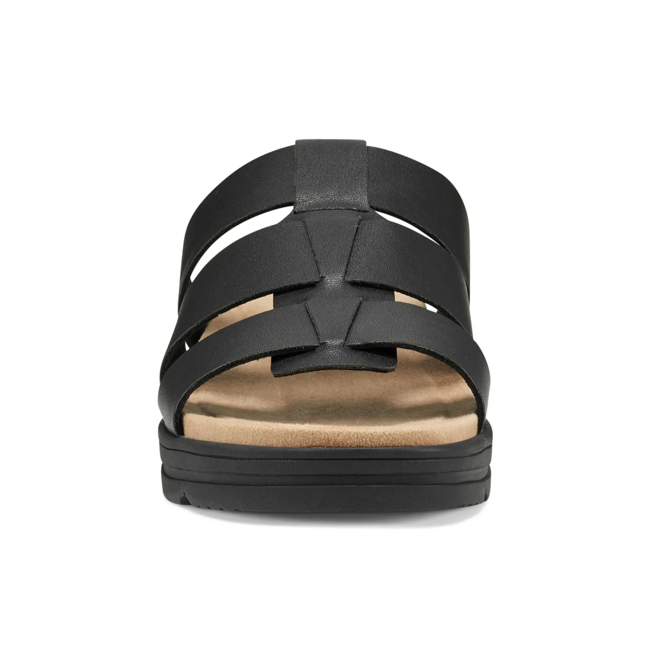 Casual|Slip Ons>Easy Spirit Salana Slip On Sandals Black