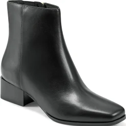 eFlex|eFlex>Easy Spirit Sidney Dress Booties Black Leather