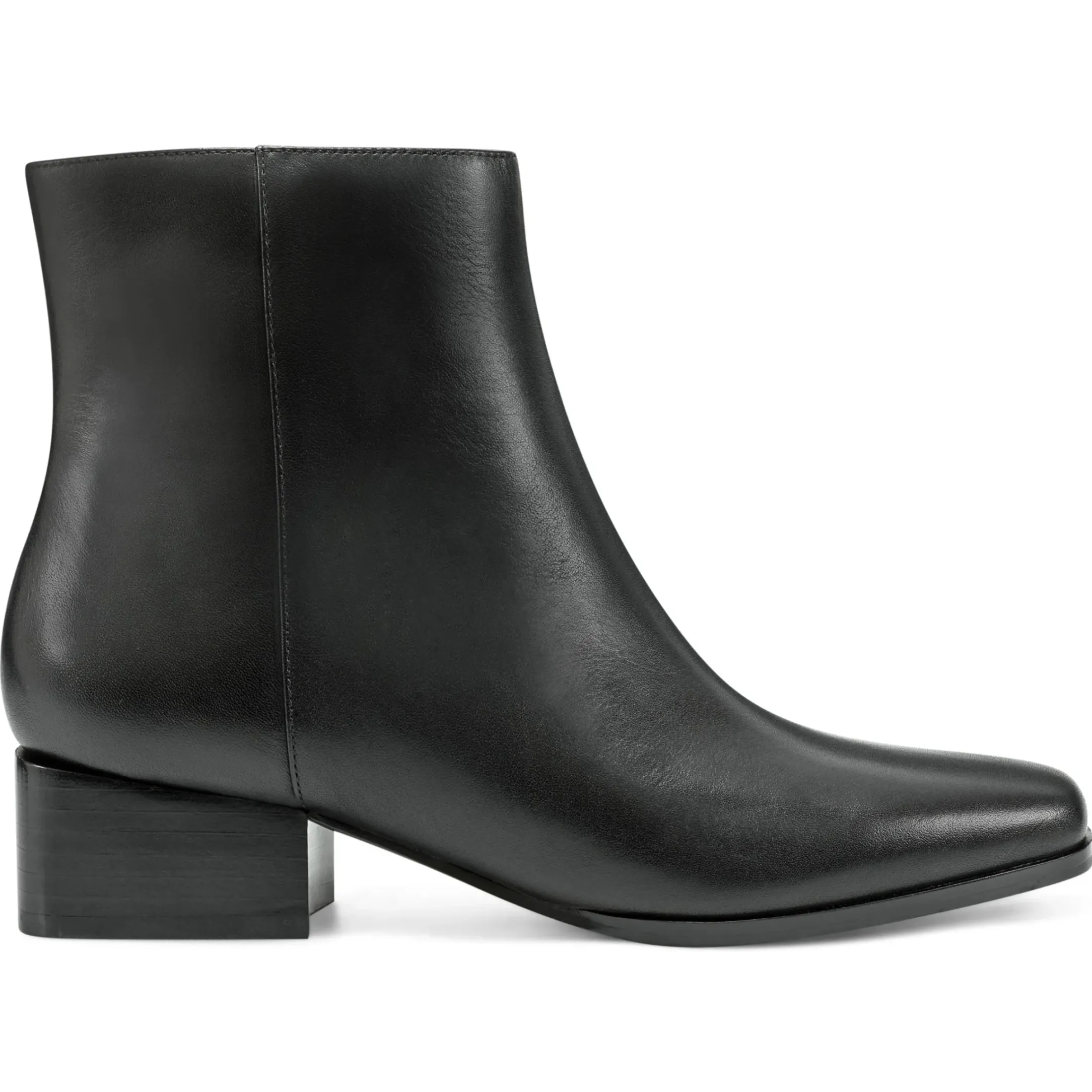 eFlex|eFlex>Easy Spirit Sidney Dress Booties Black Leather