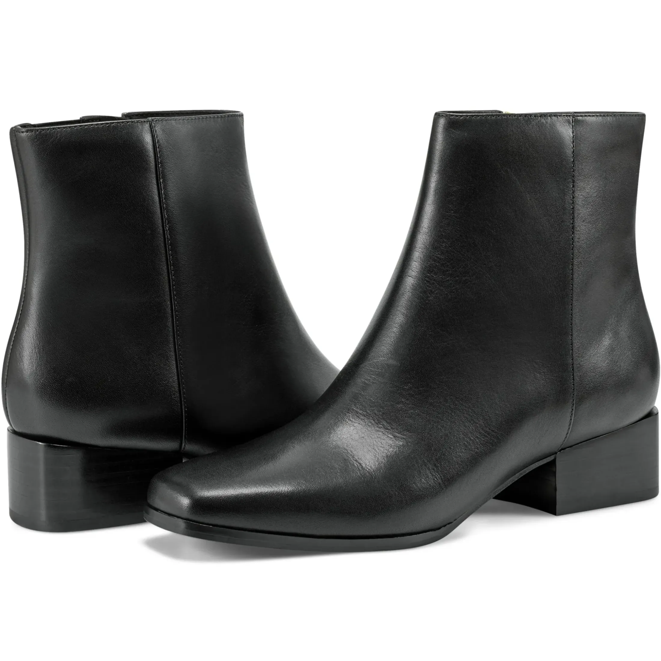 eFlex|eFlex>Easy Spirit Sidney Dress Booties Black Leather