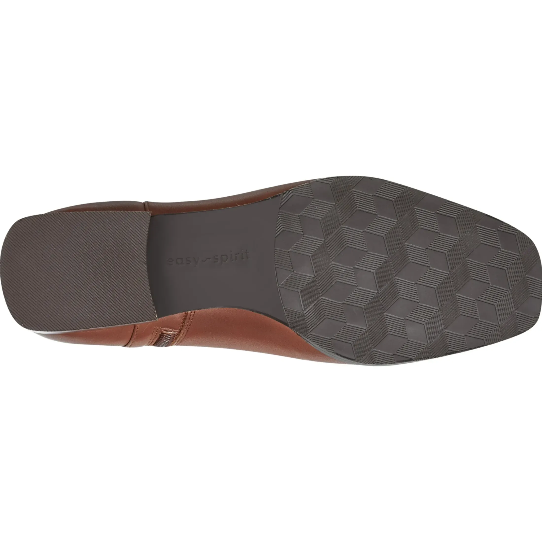 eFlex|eFlex>Easy Spirit Sidney Dress Booties Brown Leather