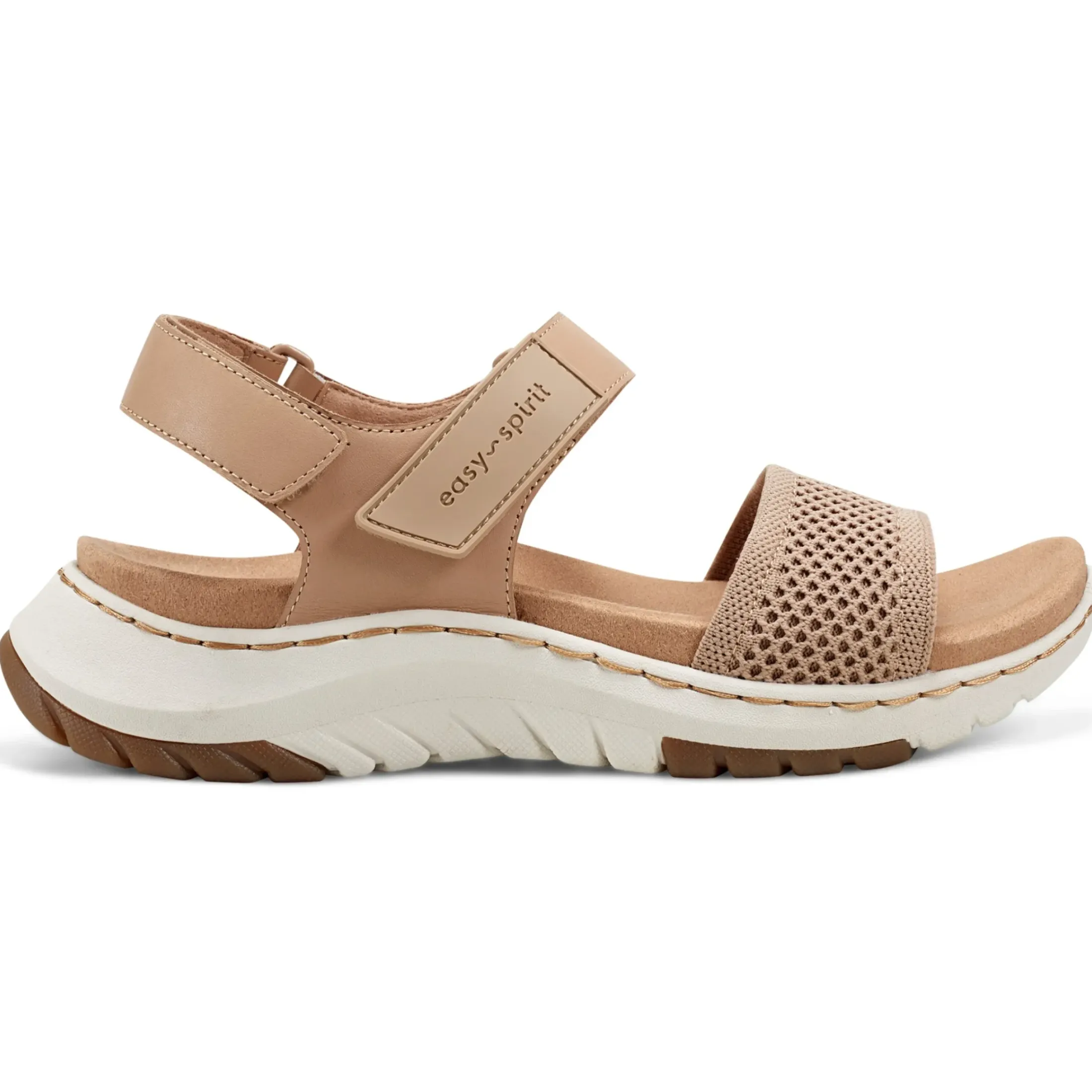 Casual|Sport>Easy Spirit Sway Casual Platform Sandals Natural