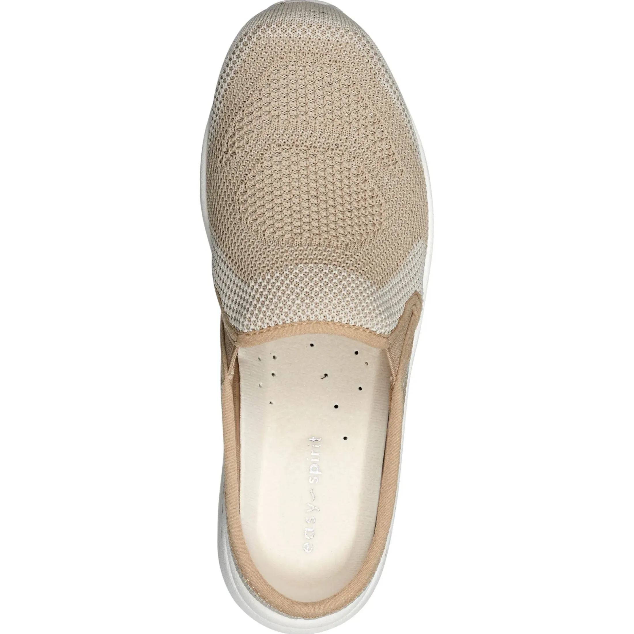 Traveltime Family|Slip Ons>Easy Spirit Takeknit Eco Clogs Tan Recycled Knit