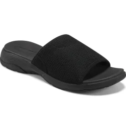 Traciee|Casual>Easy Spirit Taylor Slip On Sandals Black