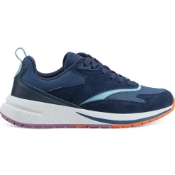Sneakers|Sneakers>Easy Spirit Topa Lace Up Sneakers Navy Suede