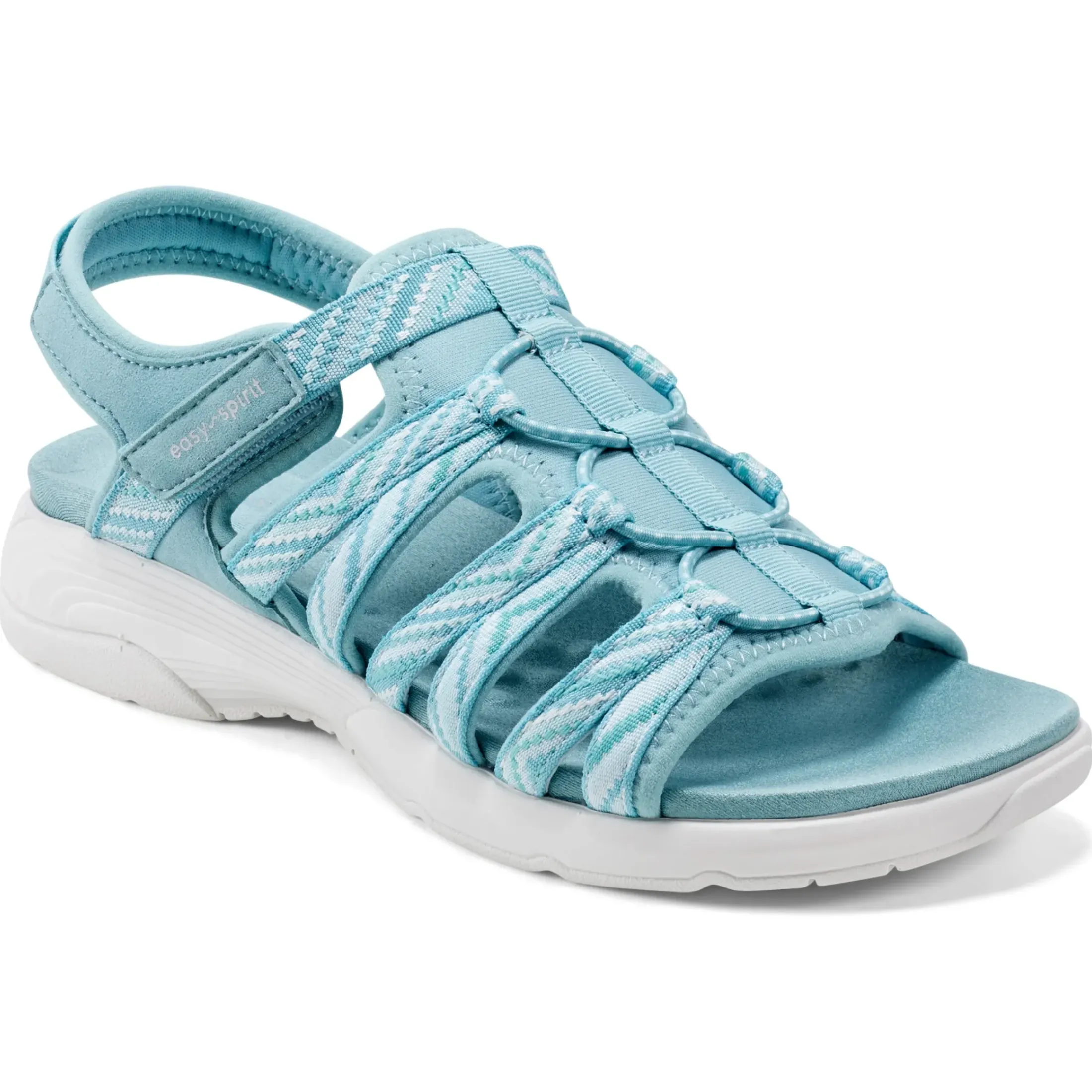 Traciee|Casual>Easy Spirit Torye Sandals Light Blue Multi