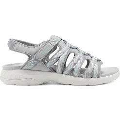 Traciee|Casual>Easy Spirit Torye Sandals Light Grey