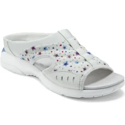Traciee|Casual>Easy Spirit Traciee Slip On Sandals White Multi Mini Floral