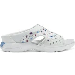 Traciee|Casual>Easy Spirit Traciee Slip On Sandals White Multi Mini Floral
