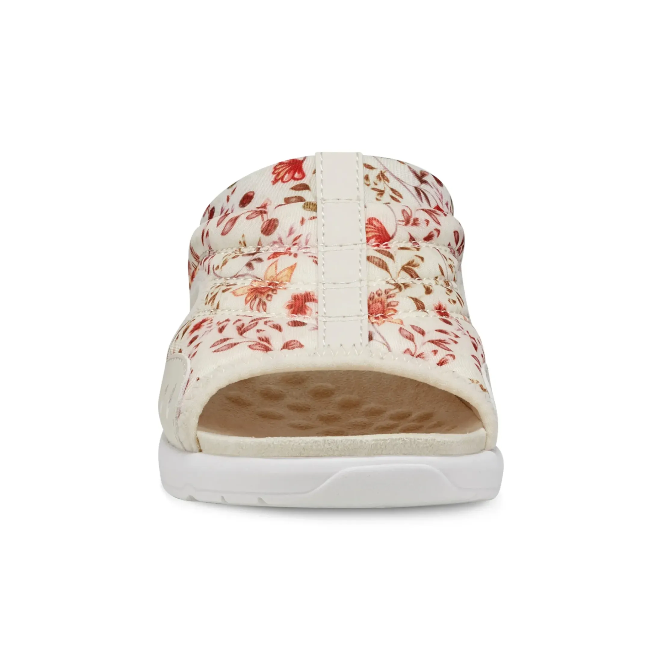 Traciee|Casual>Easy Spirit Traciee Slip On Sandals Natural Prairie Floral