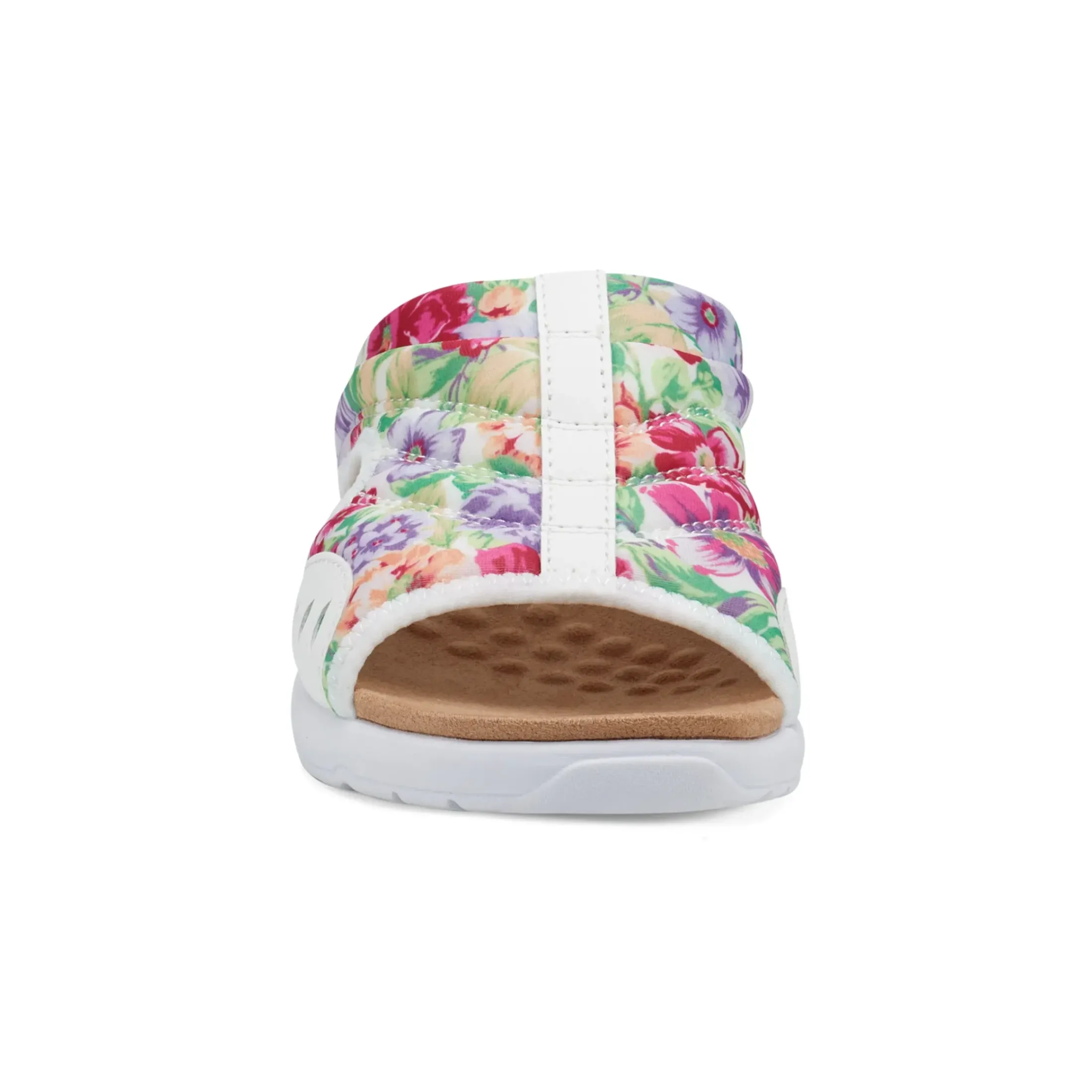 Traciee|Casual>Easy Spirit Traciee Slip On Sandals White Floral