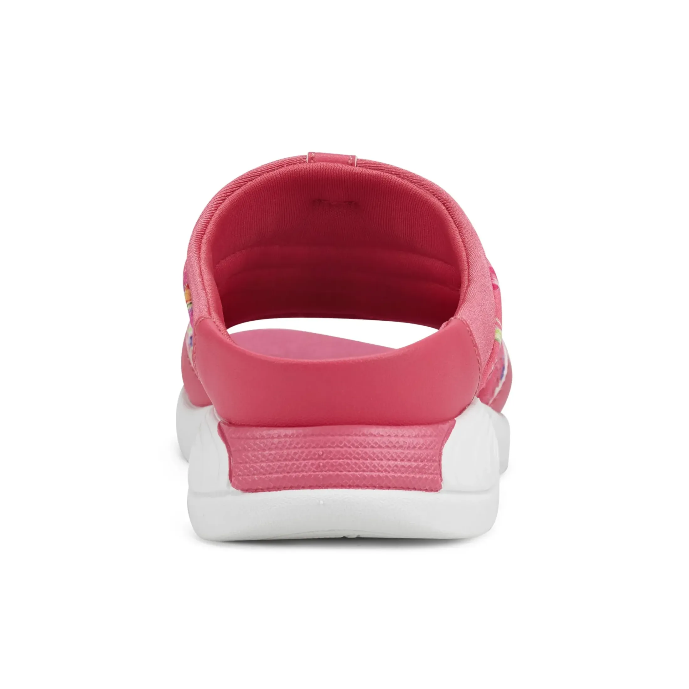 Traciee|Casual>Easy Spirit Traciee Slip On Sandals Red Floral Print