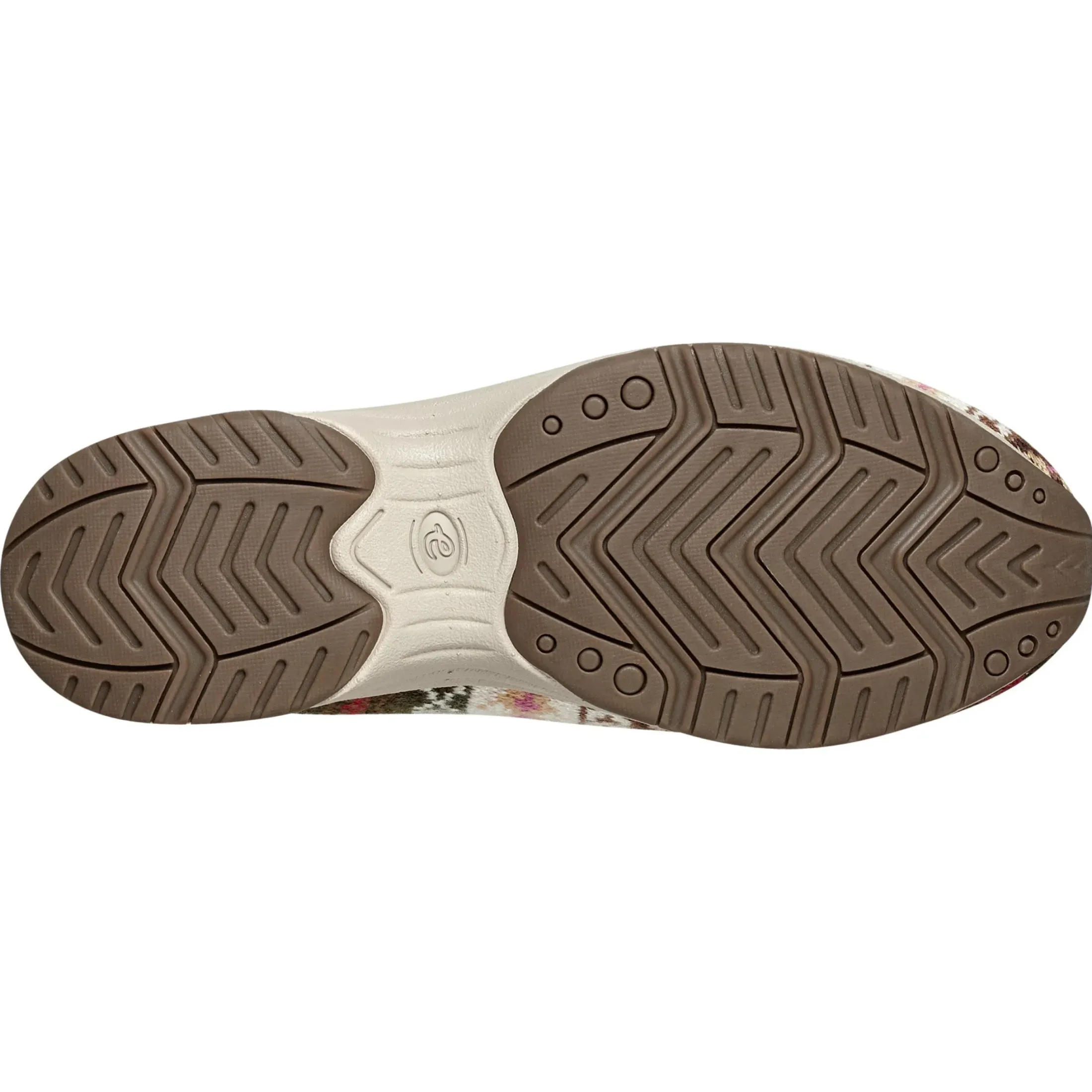 Traveltime Family|Traveltime Clogs>Easy Spirit Travelfurr Clogs Brown Fair Isle