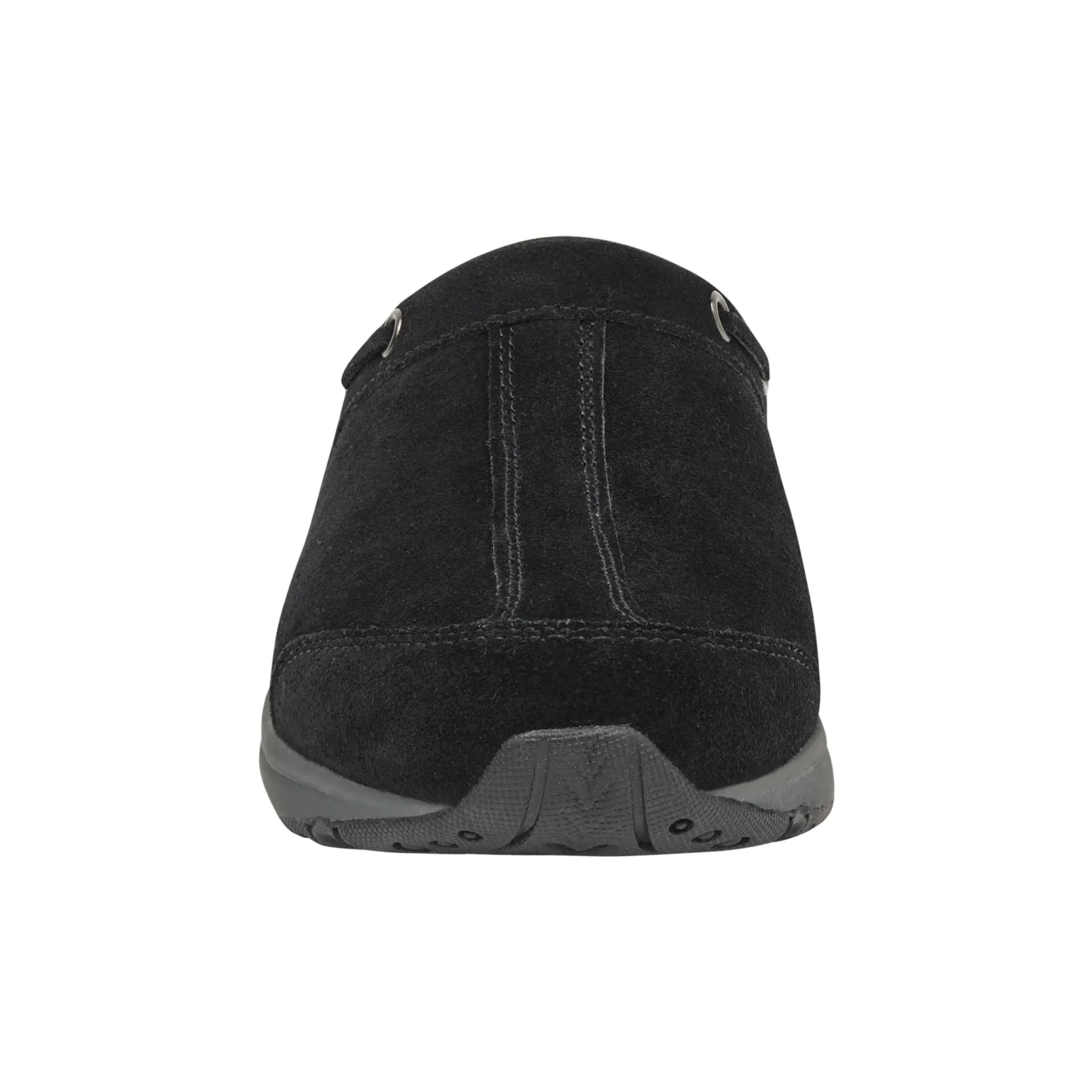 Traveltime Family|Traveltime Clogs>Easy Spirit Travelport Clogs Black Suede