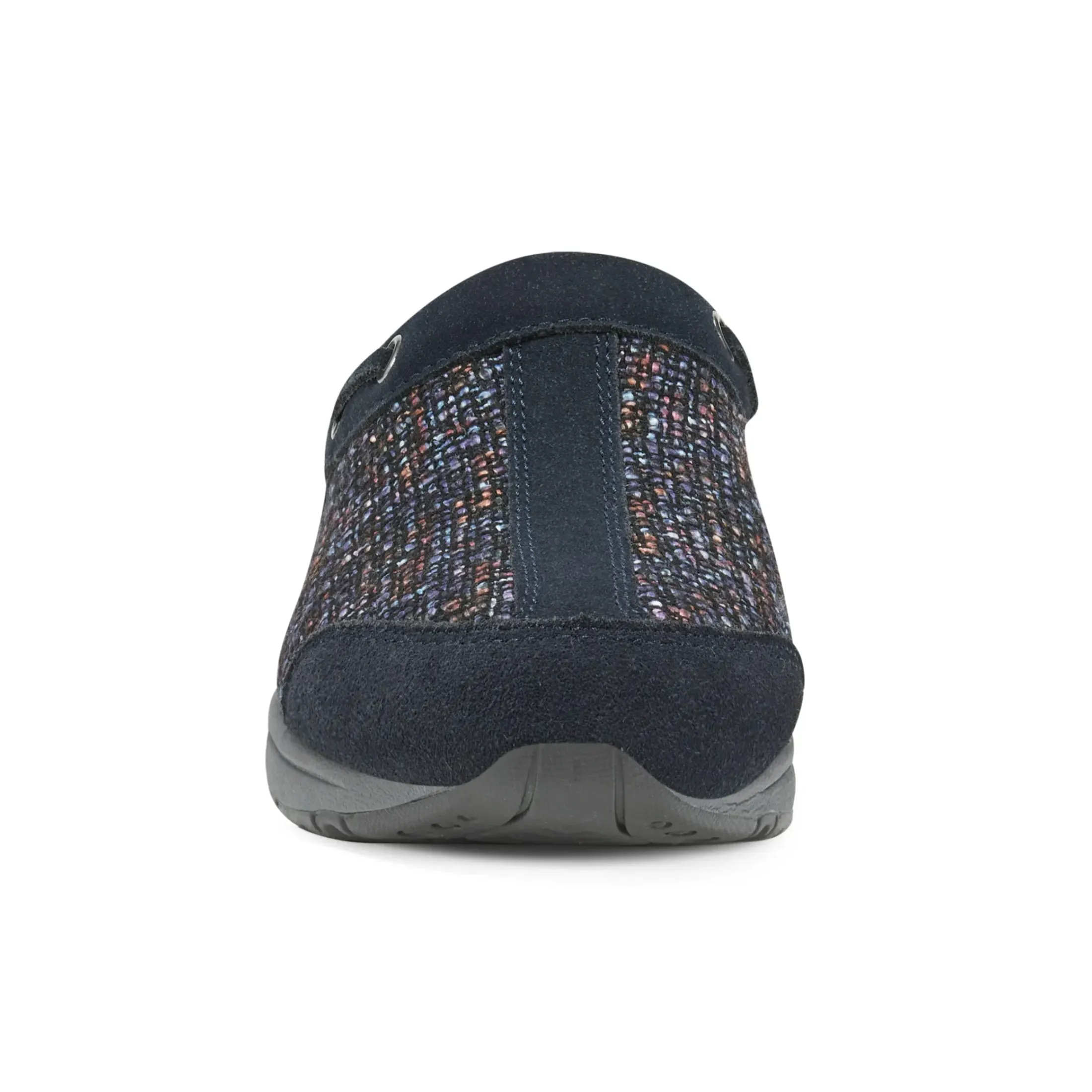 Traveltime Family|Traveltime Clogs>Easy Spirit Travelport Clogs Dark Navy Boucle