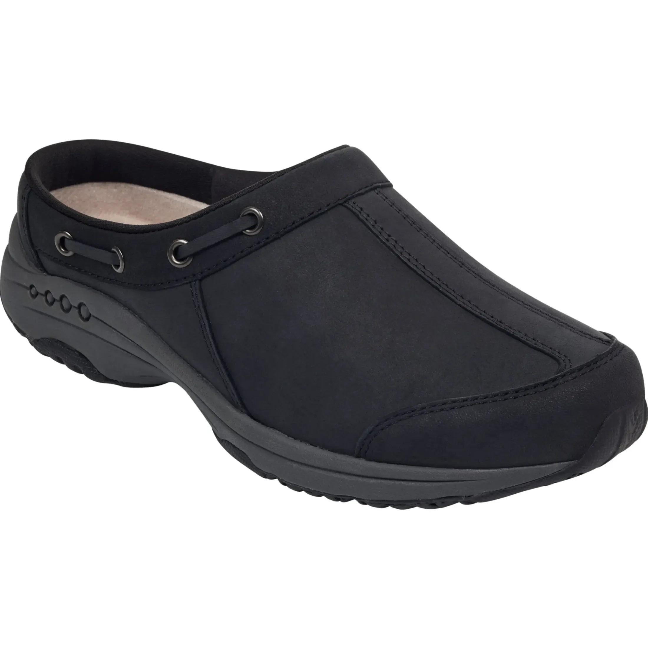 Traveltime Family|Traveltime Clogs>Easy Spirit Travelport Clogs Black