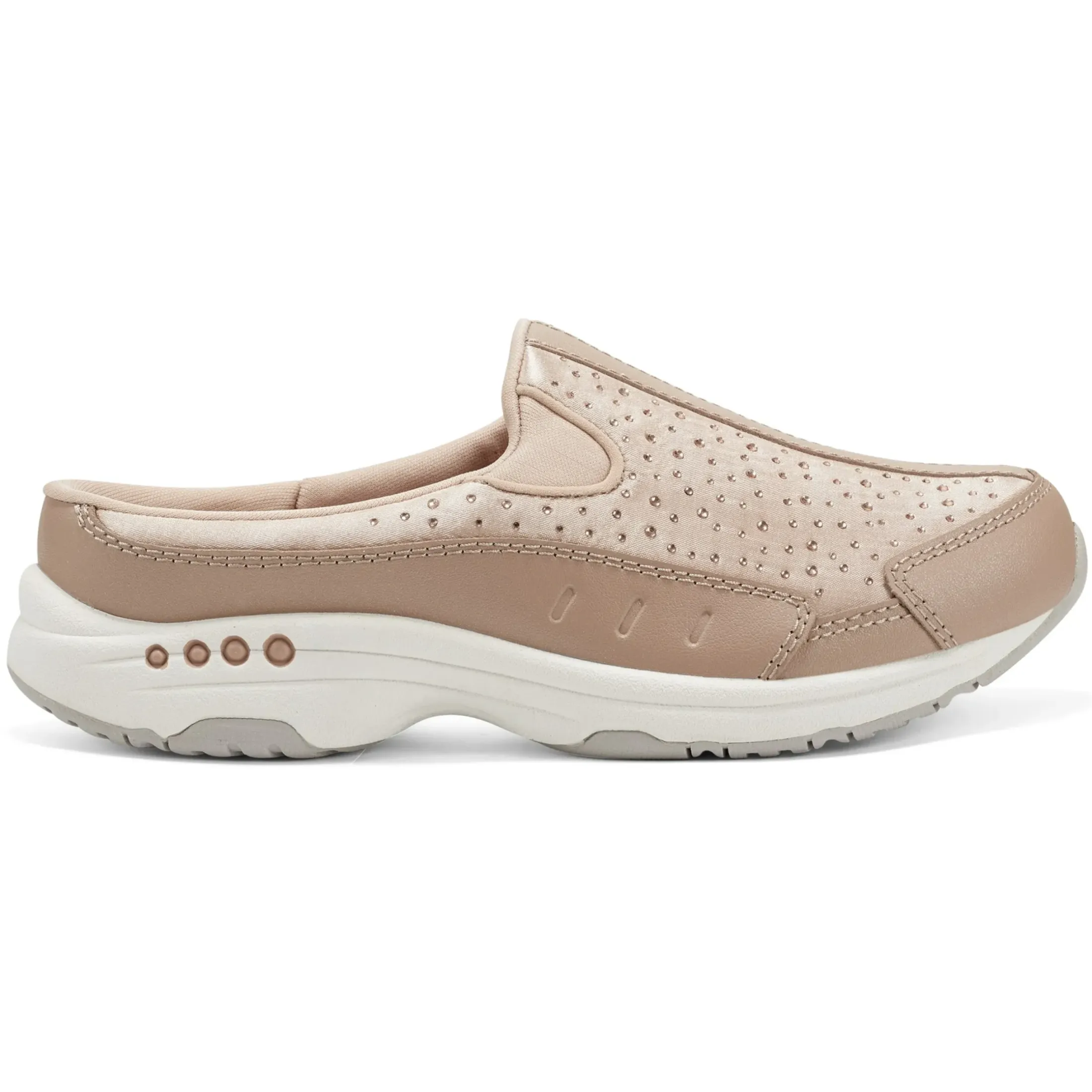 Traveltime Family|Traveltime Clogs>Easy Spirit Travelstone Clogs Rose Gold