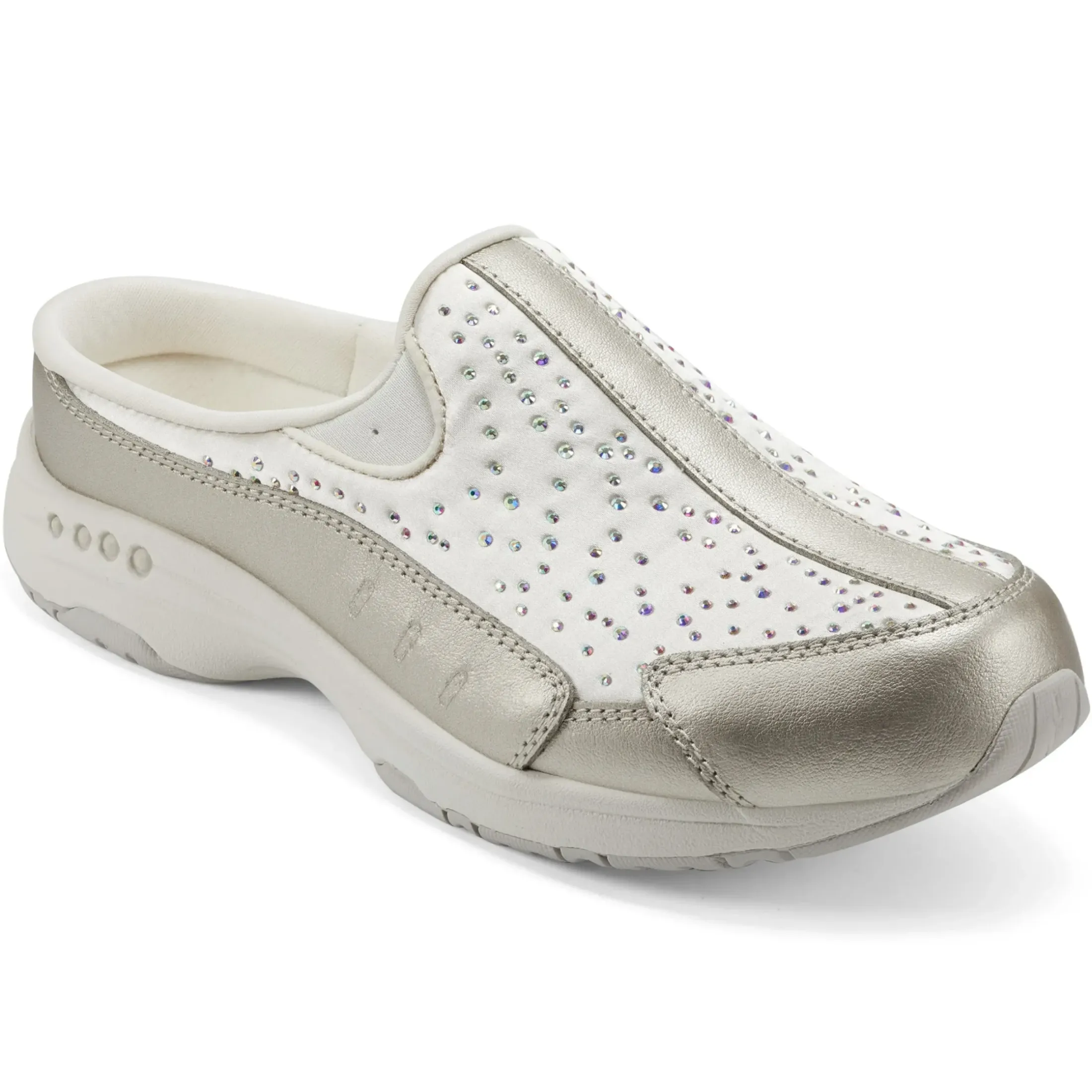 Traveltime Family|Traveltime Clogs>Easy Spirit Travelstone Clogs Gold