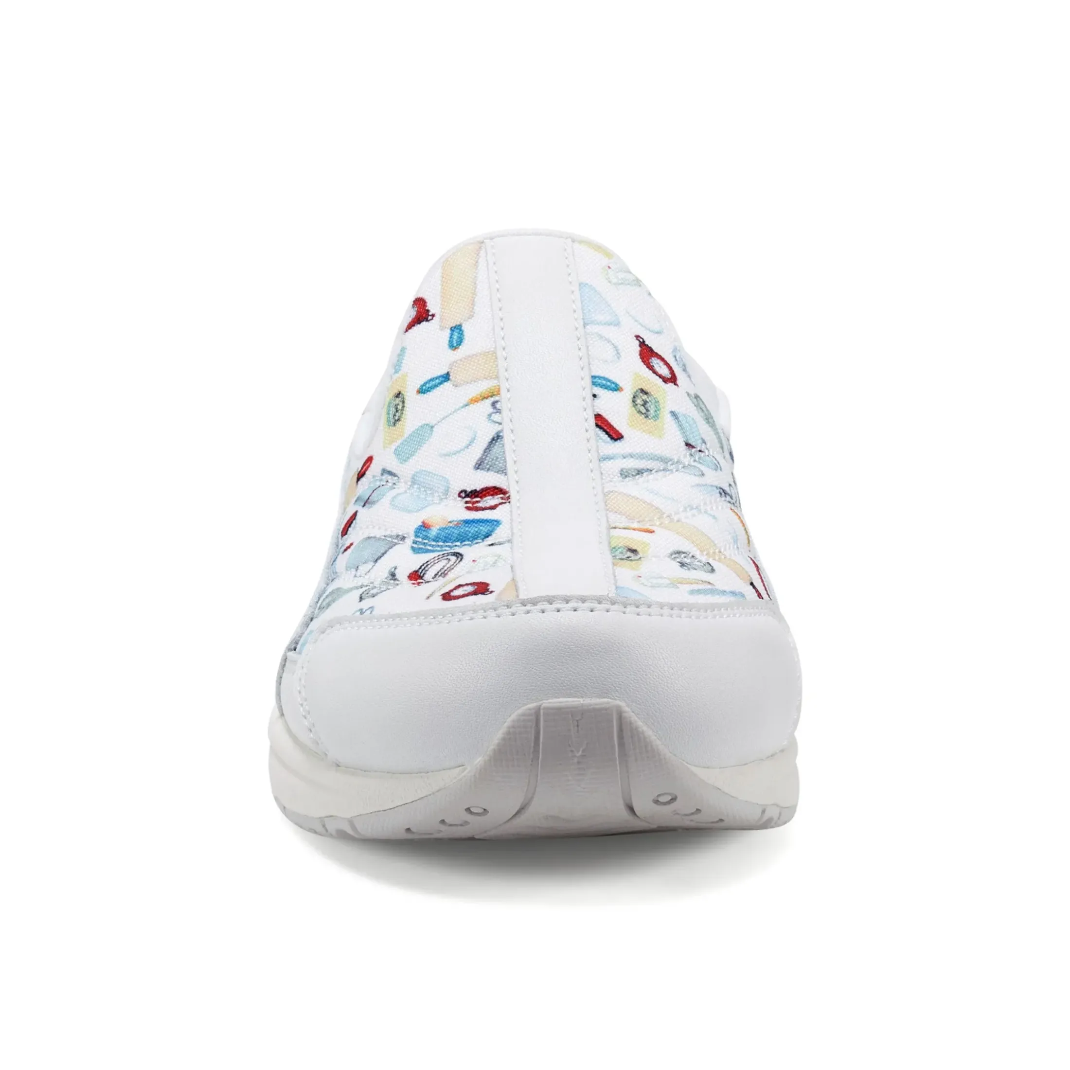 Traveltime Family|Traveltime Clogs>Easy Spirit Traveltime Clogs Kitchen Utensils Print