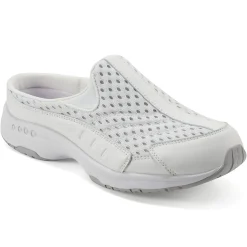 Traveltime Family|Traveltime Clogs>Easy Spirit Traveltime Clogs White Mesh