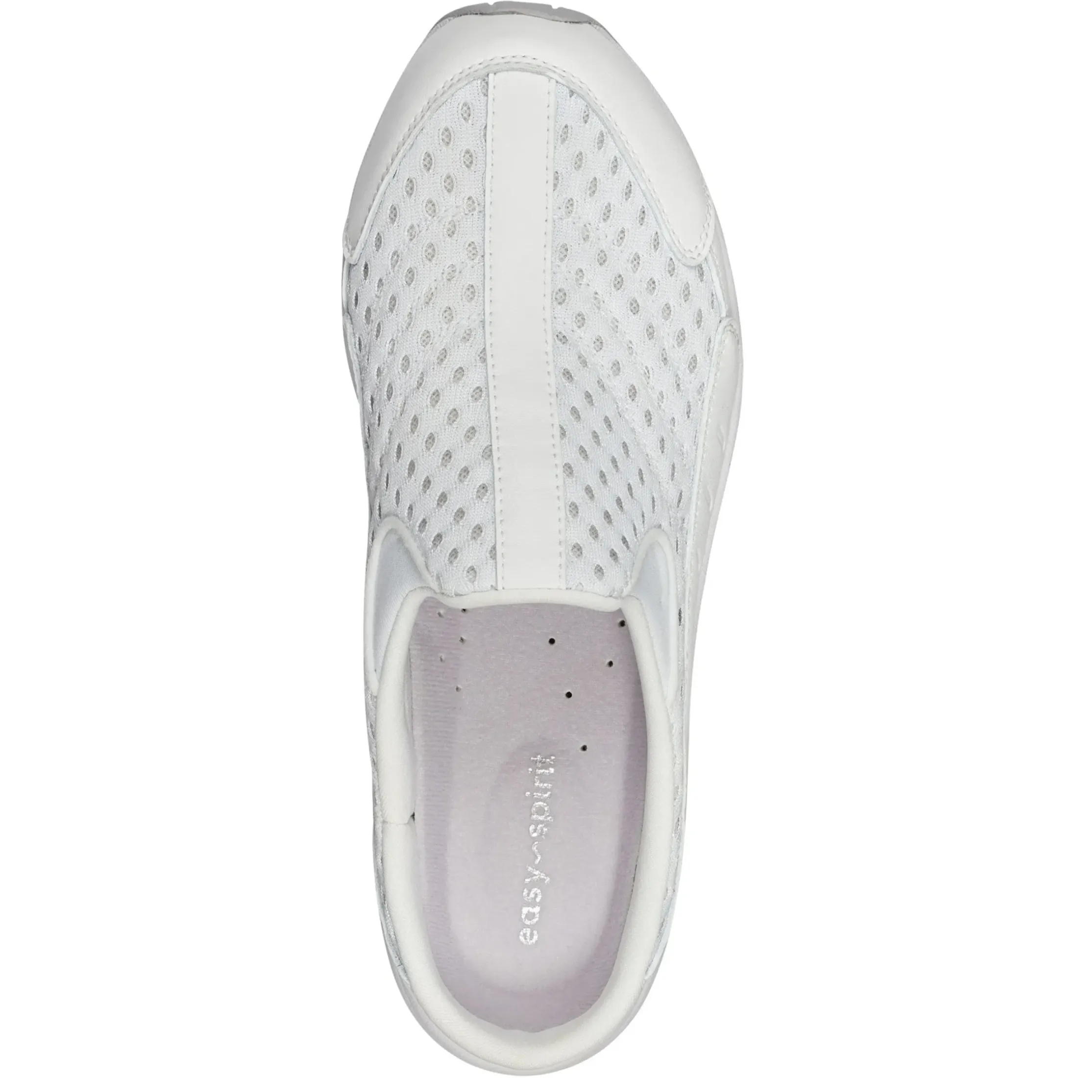 Traveltime Family|Traveltime Clogs>Easy Spirit Traveltime Clogs White Mesh