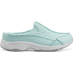 Traveltime Family|Traveltime Clogs>Easy Spirit Traveltime Clogs Blue Mesh