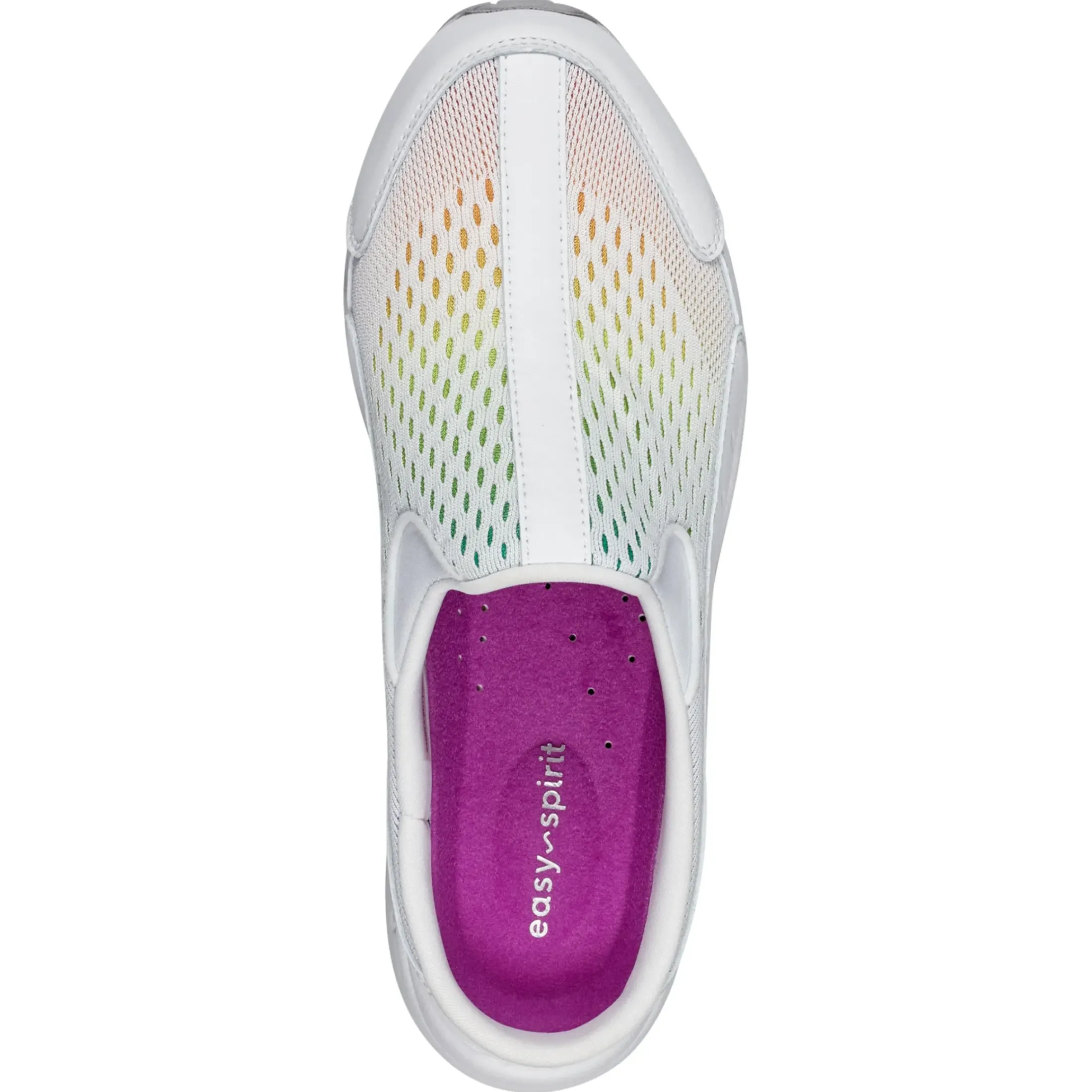 Traveltime Family|Traveltime Clogs>Easy Spirit Traveltime Clogs White/Rainbow