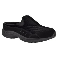Traveltime Family|Traveltime Clogs>Easy Spirit Traveltime Clogs Black Velvet
