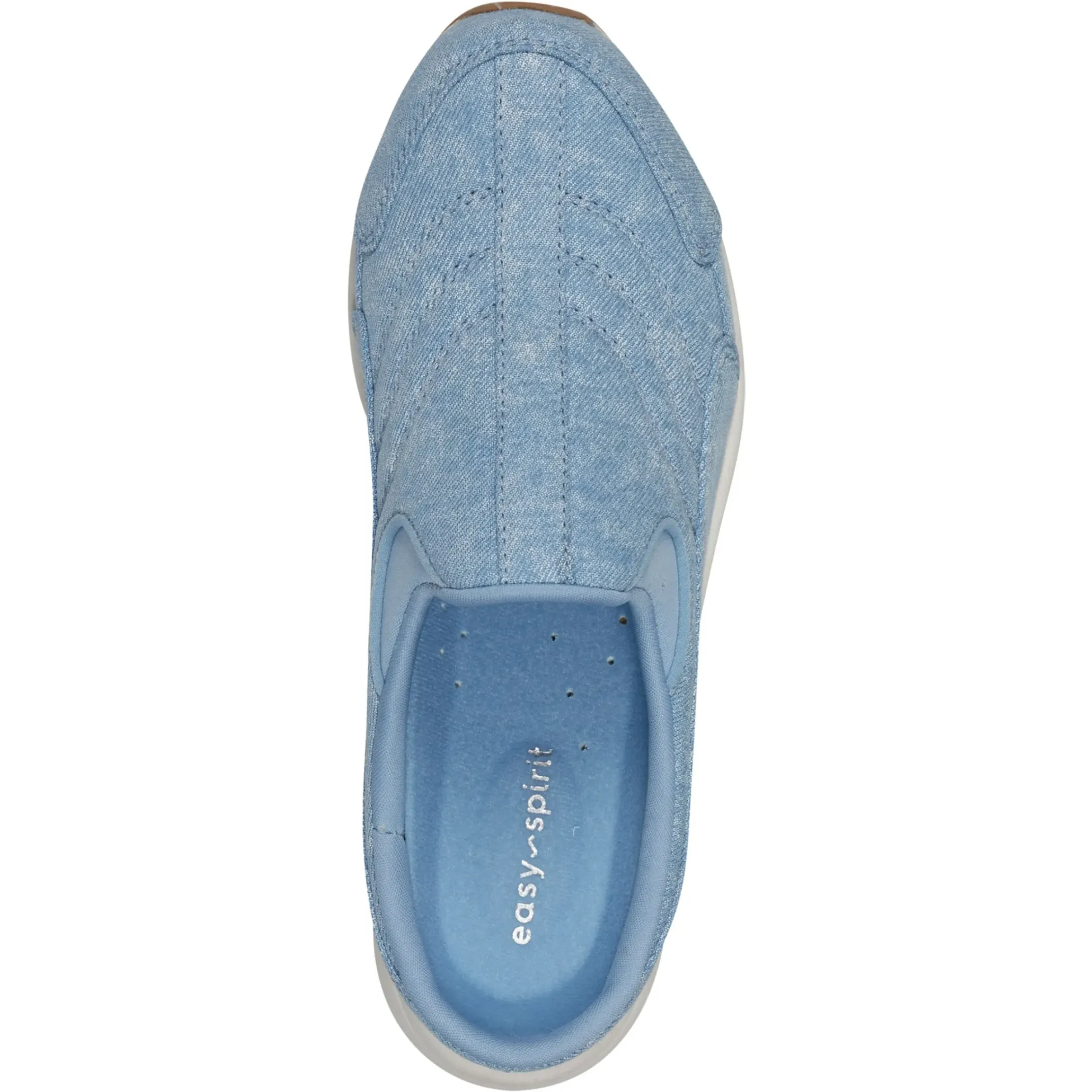 Traveltime Family|Traveltime Clogs>Easy Spirit Traveltime Clogs Light Blue Denim