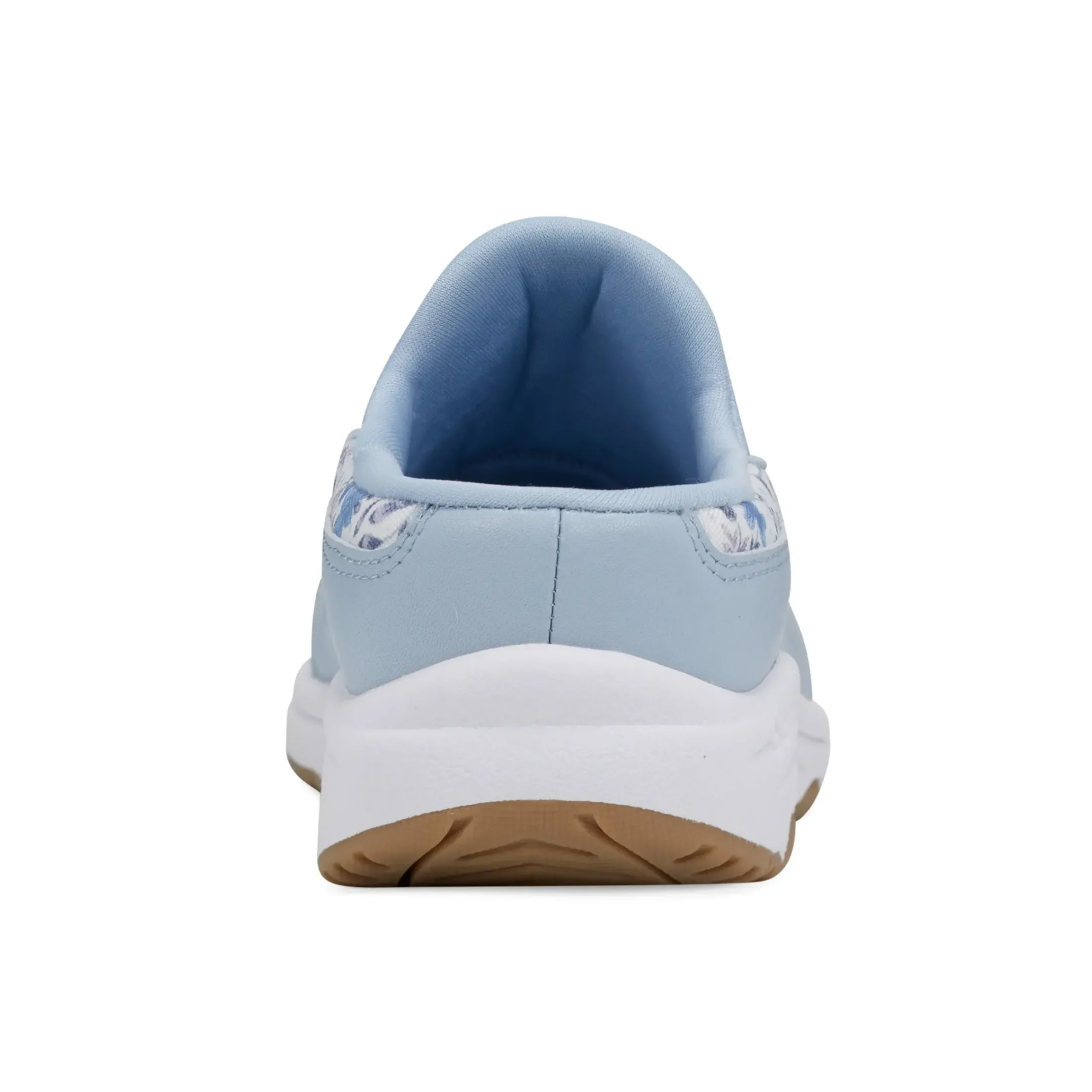Traveltime Family|Traveltime Clogs>Easy Spirit Traveltime Clogs Light Blue Prairie Floral