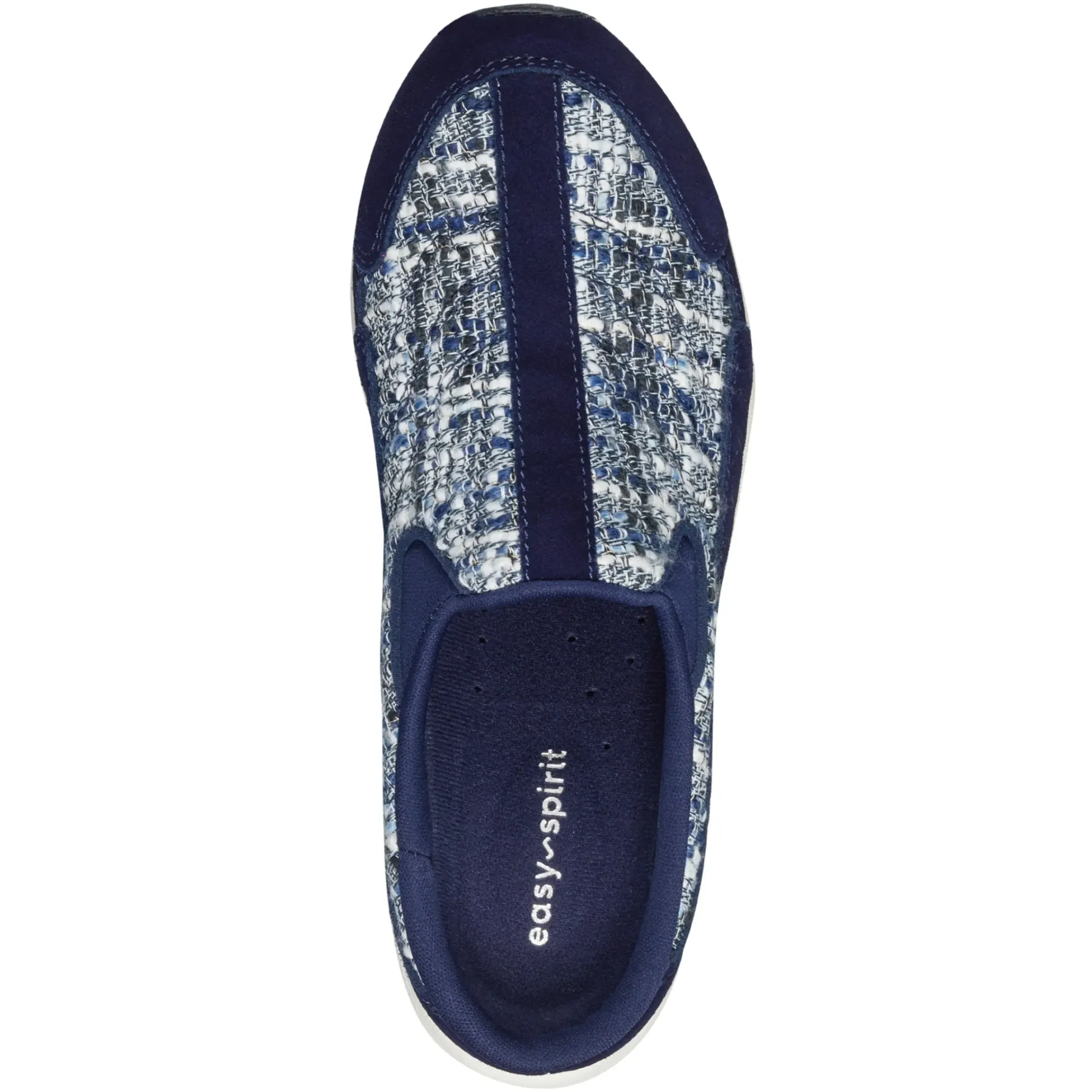 Traveltime Family|Traveltime Clogs>Easy Spirit Traveltime Clogs Blue Tweed Multi
