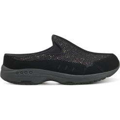 Traveltime Family|Traveltime Clogs>Easy Spirit Traveltime Clogs Black Glitter multi
