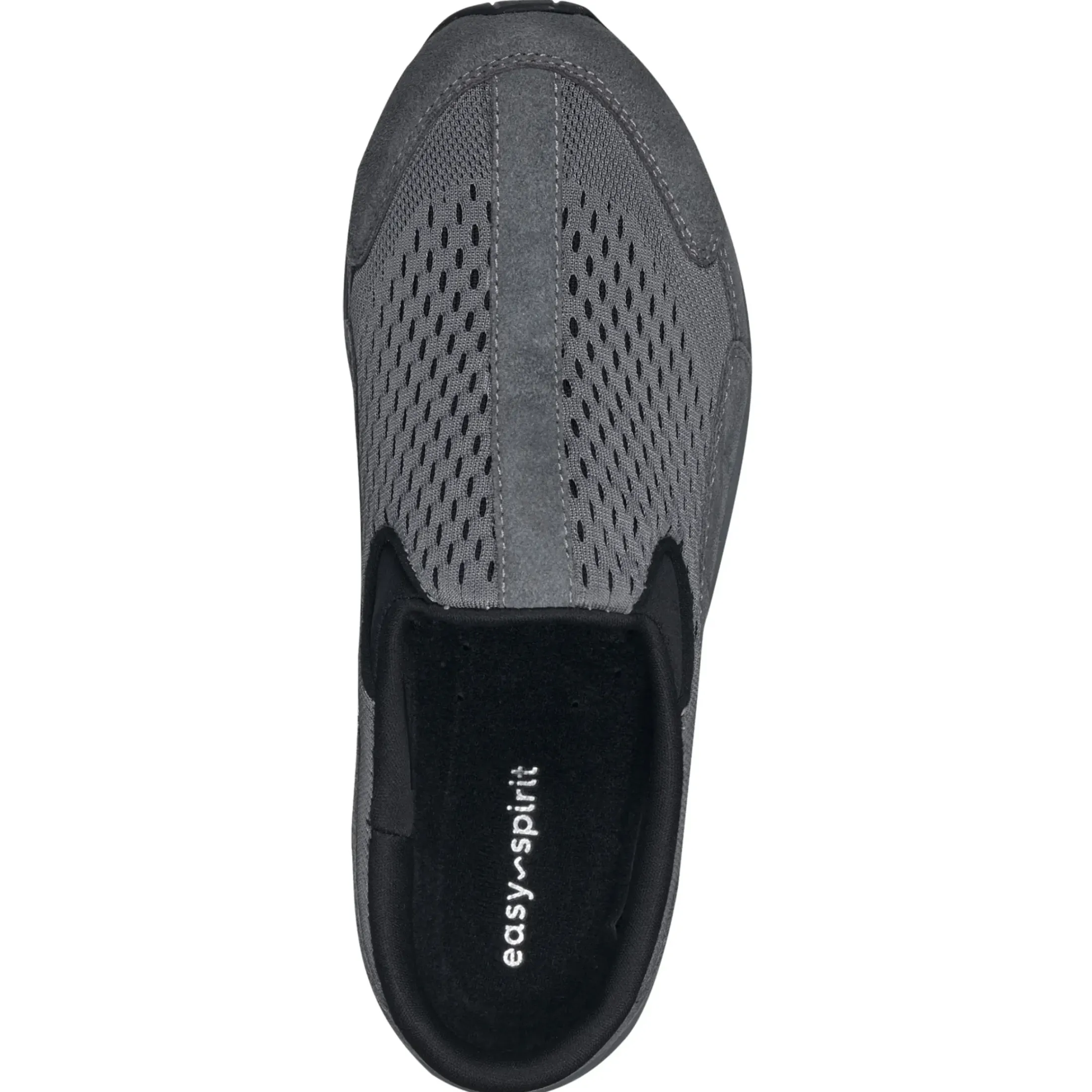 Traveltime Family|Traveltime Clogs>Easy Spirit Traveltime Clogs Dark Grey Mesh