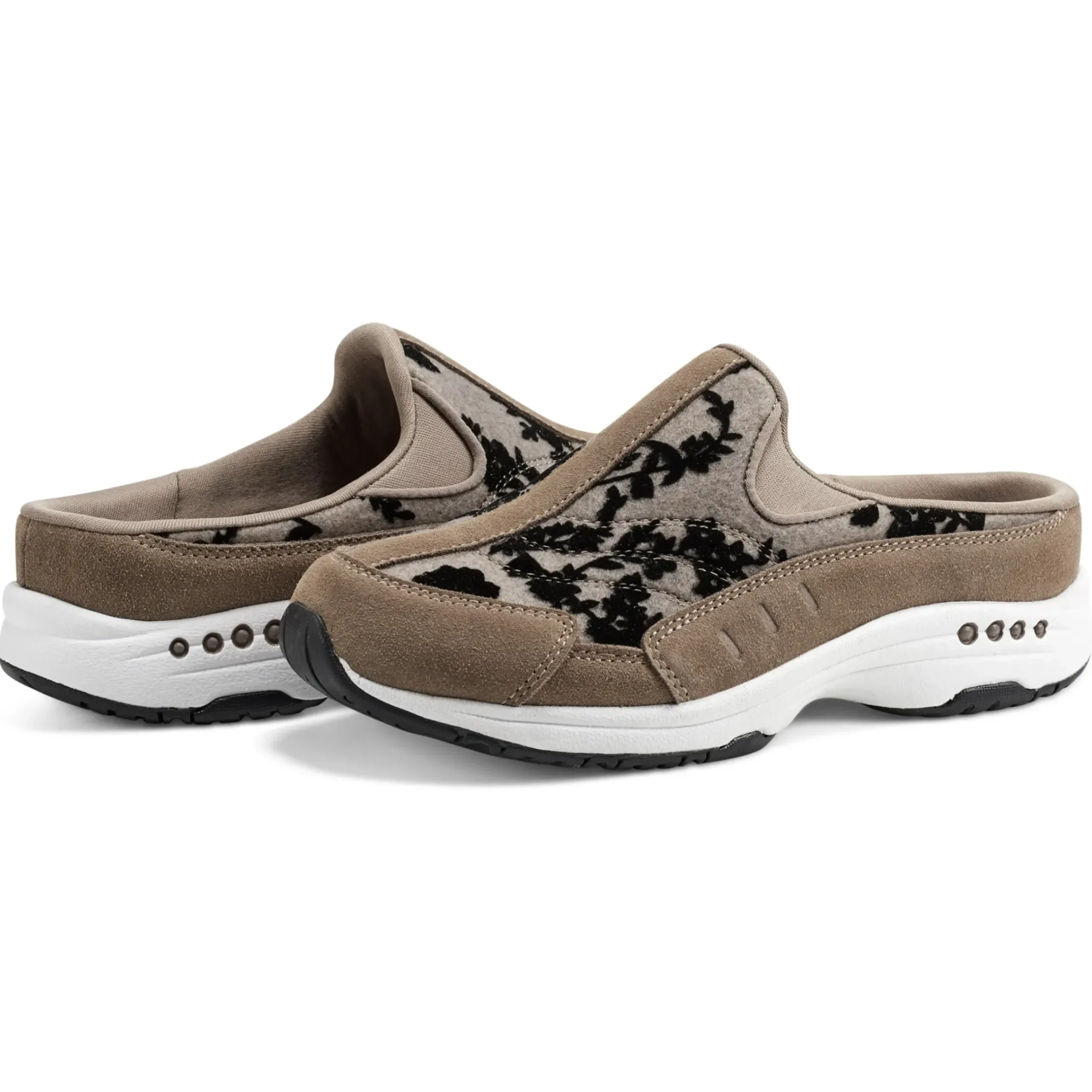 Traveltime Family|Traveltime Clogs>Easy Spirit Traveltime Clogs Ginger Snap