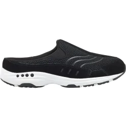 Traveltime Family|Traveltime Clogs>Easy Spirit Traveltime Clogs Black Suede