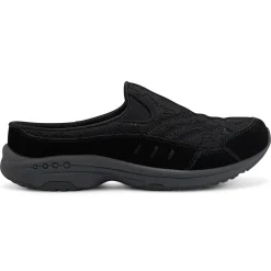 Traveltime Family|Traveltime Clogs>Easy Spirit Traveltime Clogs Black Lace