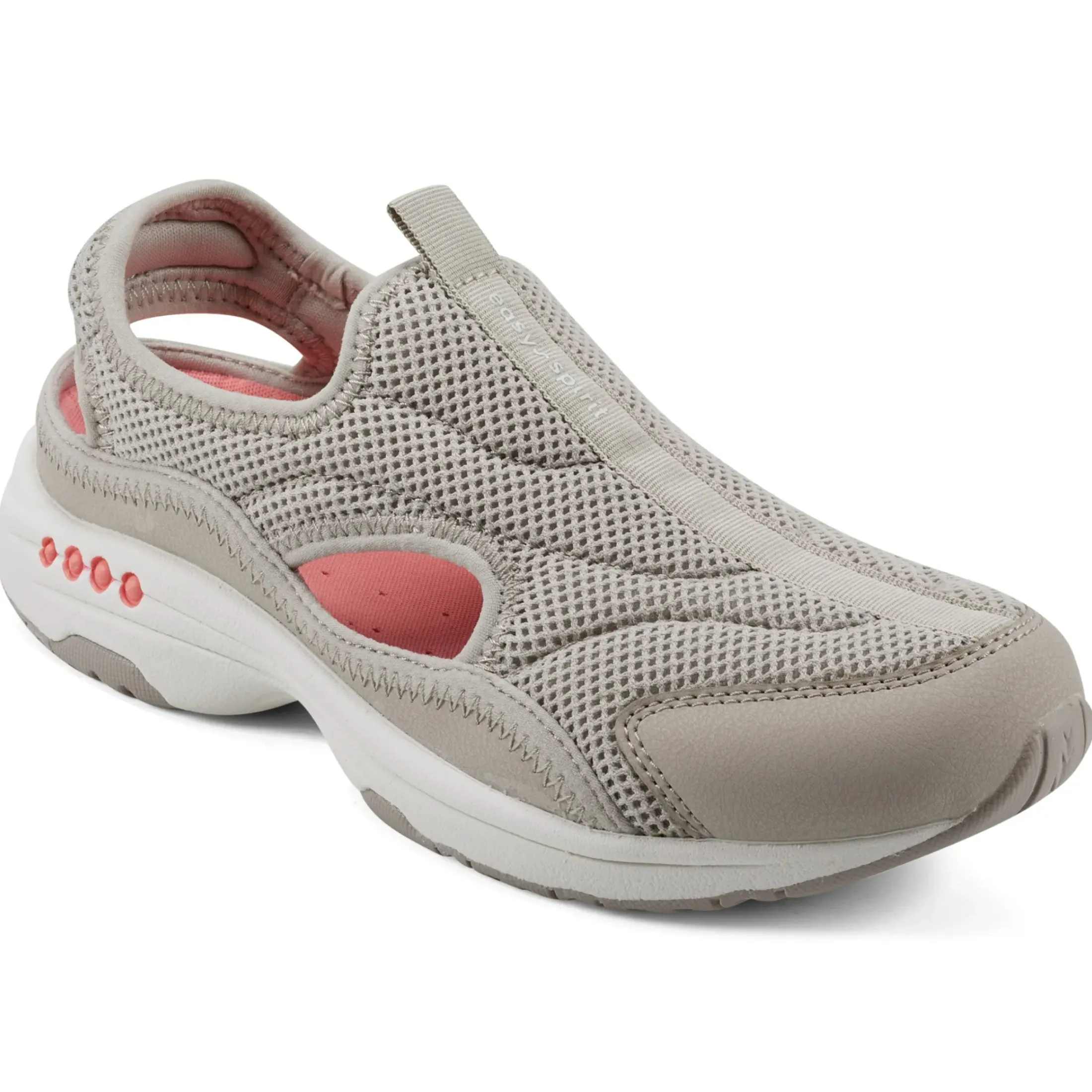 Traveltime Family|Slip Ons>Easy Spirit Trina Slip On Walking Shoes Tan
