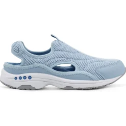 Slip Ons|Slip Ons>Easy Spirit Trina Slip On Walking Shoes Light Blue