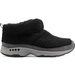Traveltime Family|Slip Ons>Easy Spirit Trippin Cozy Booties Black
