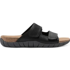 Casual|Flats>Easy Spirit Trooper Casual Sandals Black