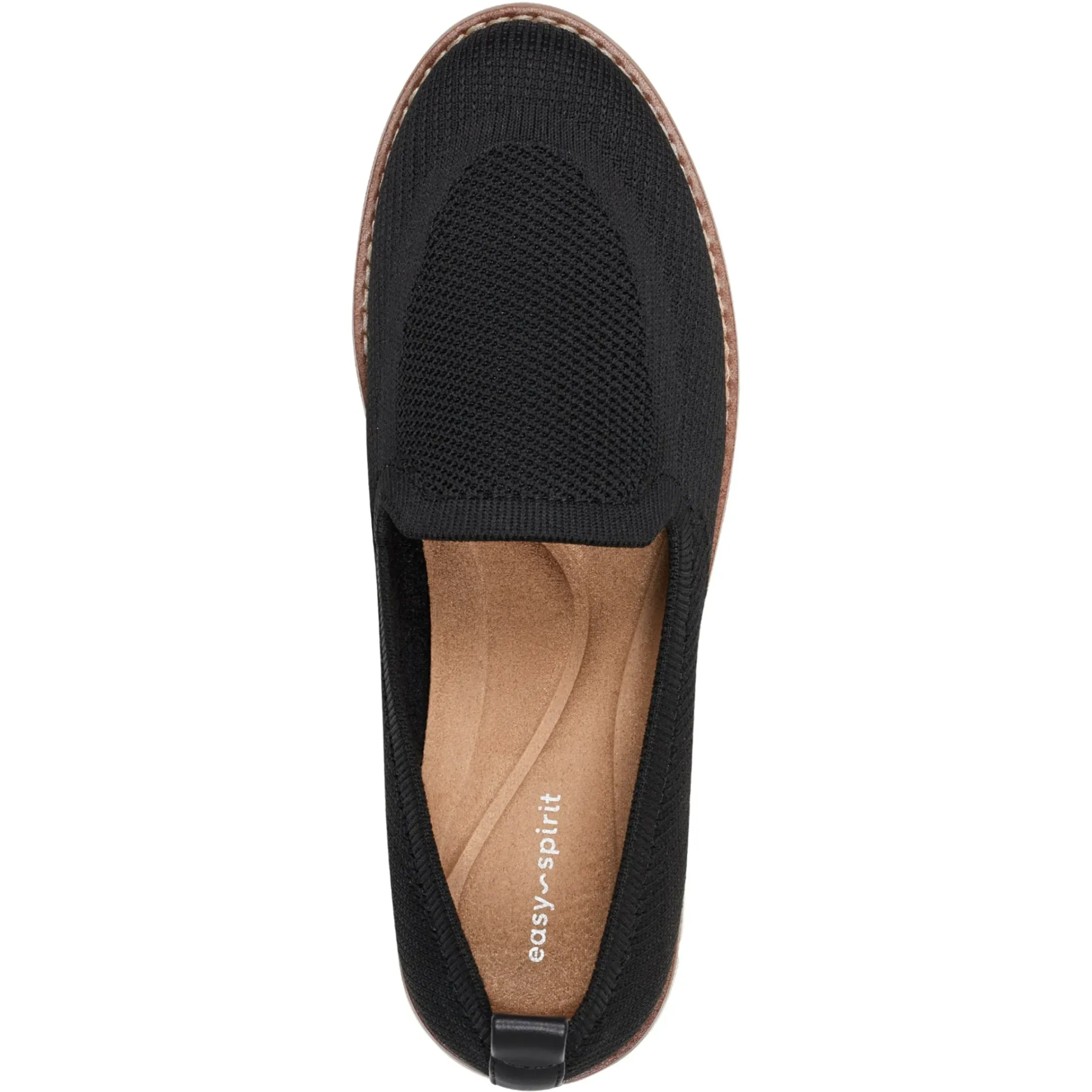 Valina Slip On Sneakers|Slip Ons>Easy Spirit Valina Casual Slip On Flats Black