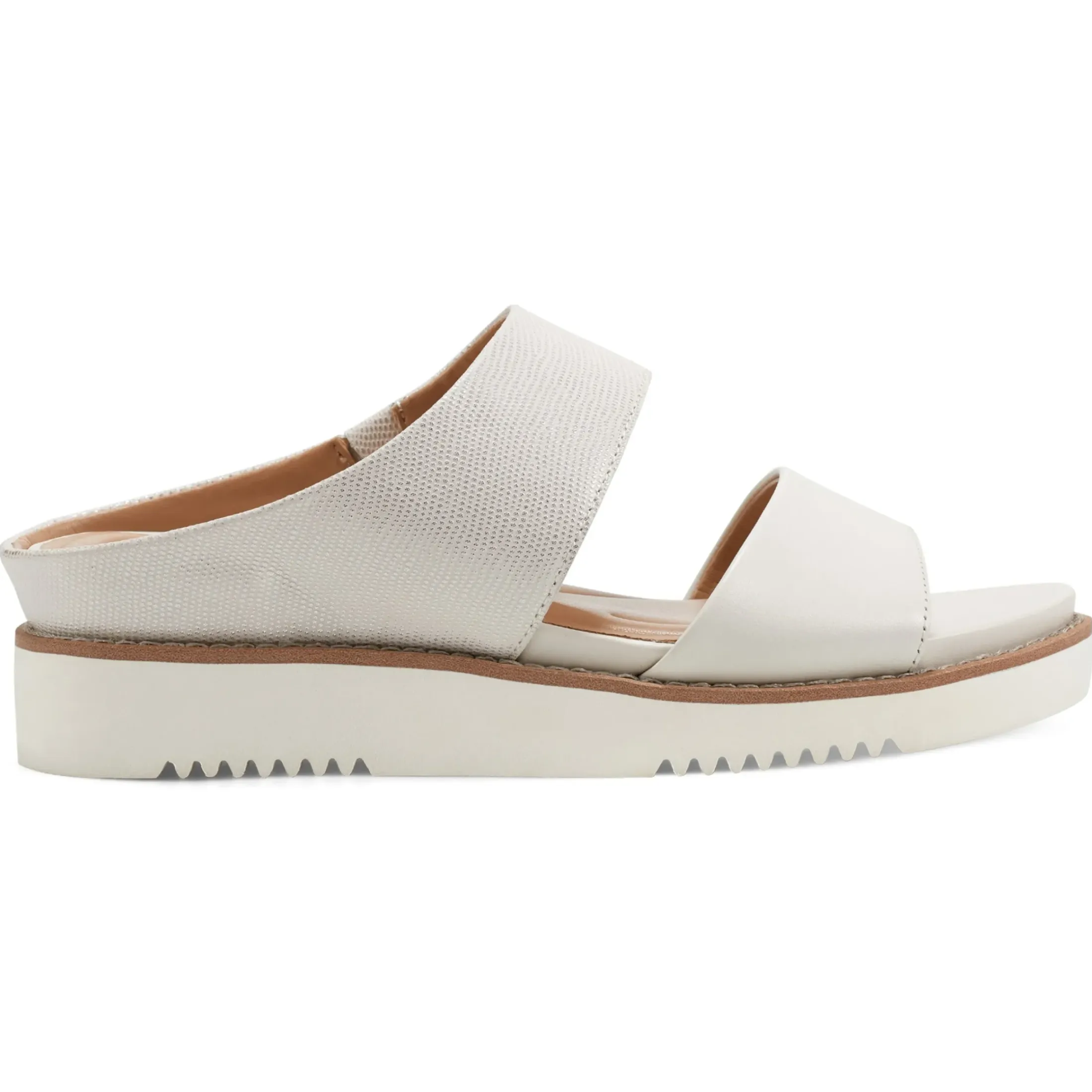 Casual|Sandals>Easy Spirit Wilma Slip On Sandals Chic Cream