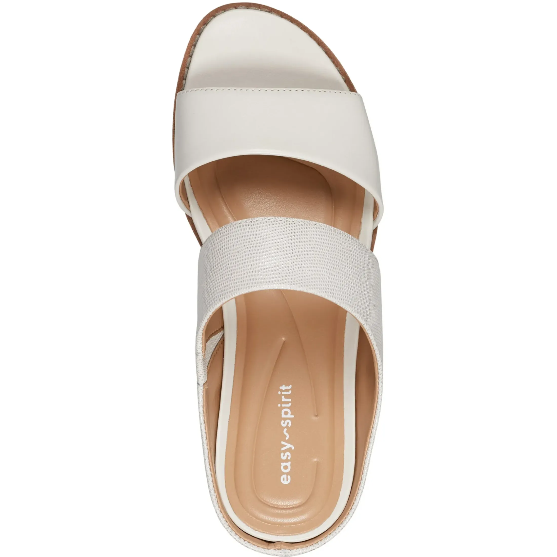 Casual|Sandals>Easy Spirit Wilma Slip On Sandals Chic Cream